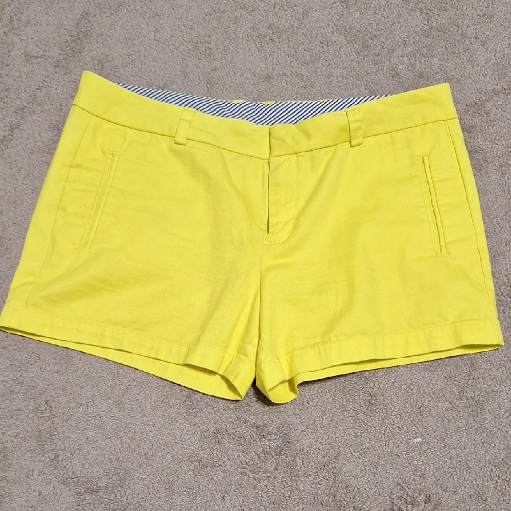 STYLUS Yellow Bermuda Shorts Vibrant and Snug Fit